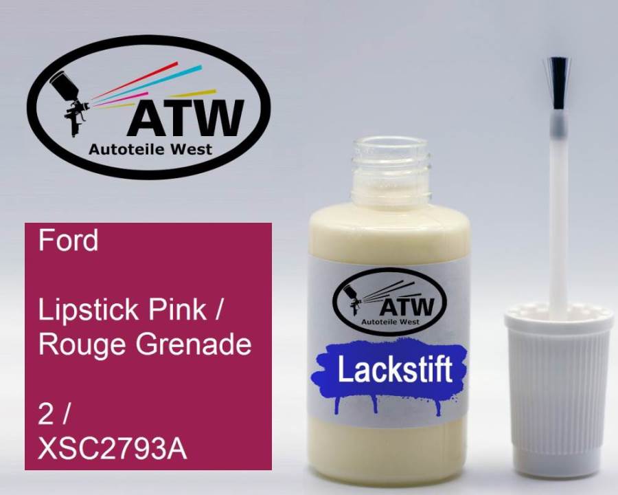 Ford, Lipstick Pink / Rouge Grenade, 2 / XSC2793A: 20ml Lackstift, von ATW Autoteile West.